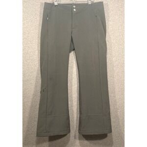 The North Face Womens Black‎ Softshell Fleece Lined Snow Pants Short Size M M/M